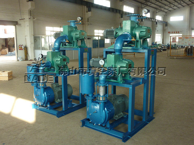 為山西精細(xì)化工使用的羅茨水環(huán)式真空泵機組的設(shè)計方案